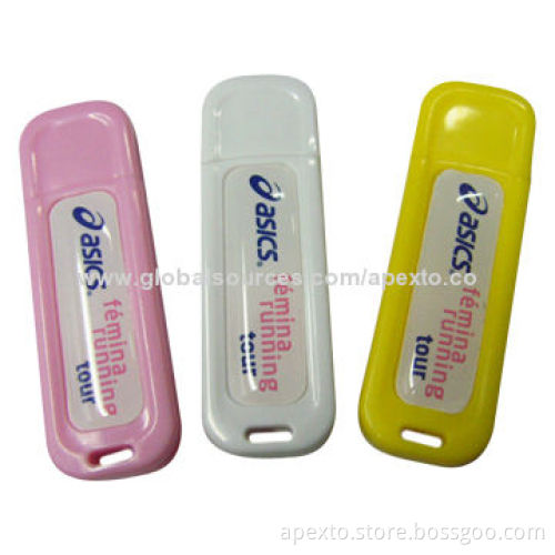 USB Flash Drive with 8/16 and 32GB Capacity, Supports Password Protection, Diming Logo